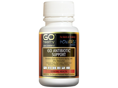 GO Healthy GO Antibiotic Support 14 VCaps