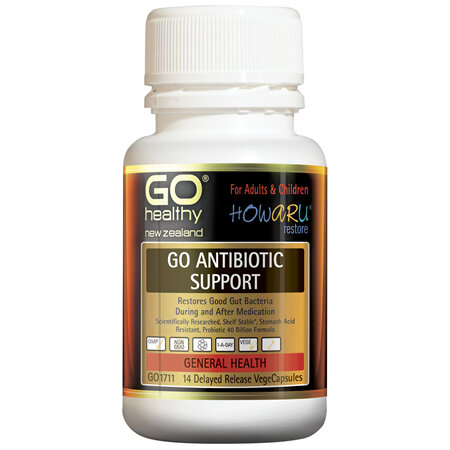 GO Healthy GO Antibiotic Support Probiotic 14 DR VCaps