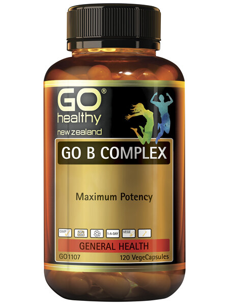 GO Healthy GO B Complex 120 VCaps