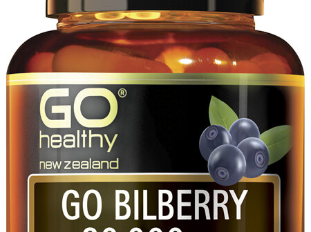 GO Healthy GO Bilberry 30,000mg 60 Vcaps