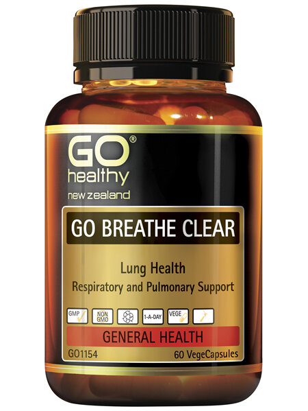 GO Healthy GO Breathe Clear 60 VCaps