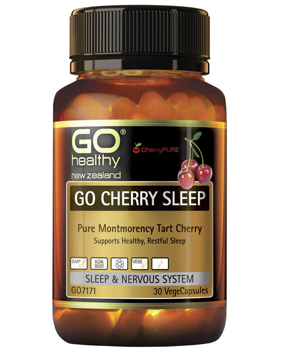 GO Healthy GO Cherry Sleep 30 VCaps