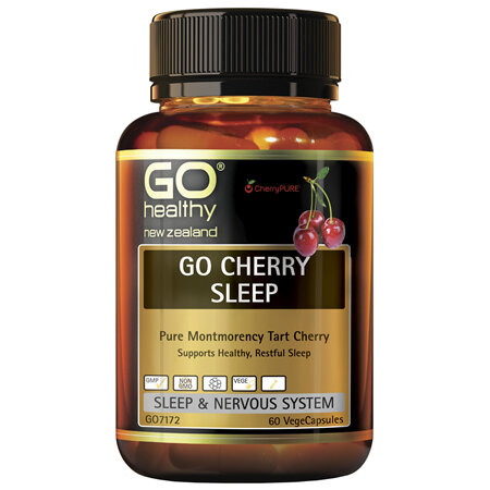 GO Healthy GO Cherry Sleep 60 VCaps