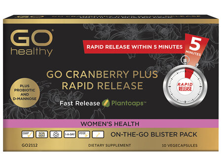 GO Healthy GO Cranberry Plus Rapid Release