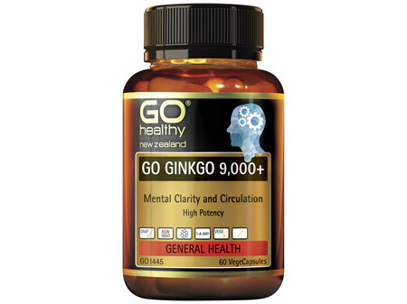 GO Healthy GO Ginkgo 9,000+ 60 VCaps