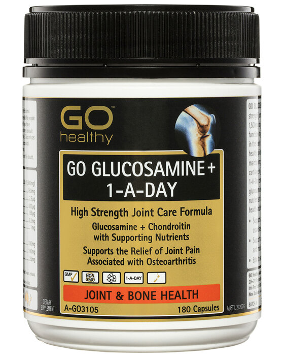 GO Healthy GO Glucosamine+ 1-A-Day Capsules 180 Pack