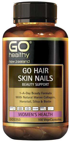 GO Healthy GO Hair Skin Nails Beauty Support 100 VCaps