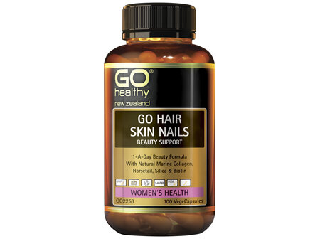 GO Healthy GO Hair Skin Nails Beauty Support 100 VCaps