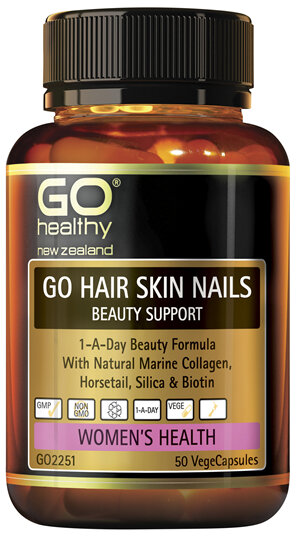 GO Healthy GO Hair Skin Nails Beauty Support 50 VCaps