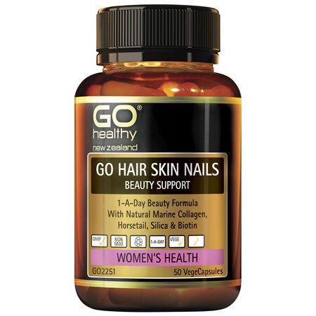 GO Healthy GO Hair Skin Nails Beauty Support 50 VCaps