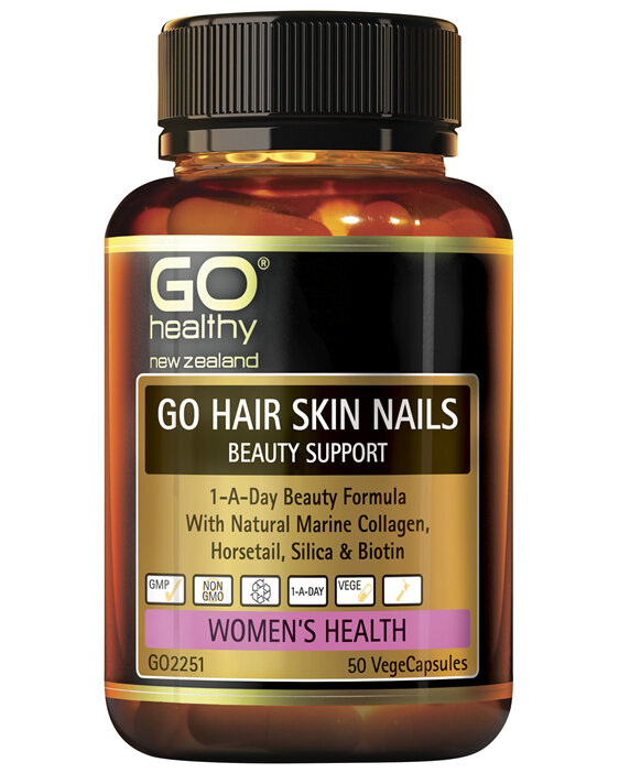 GO Healthy GO Hair Skin Nails Beauty Support 50 VCaps