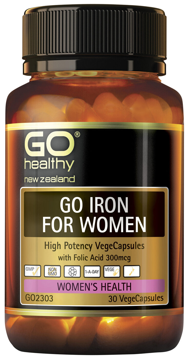 GO Healthy GO Iron for Women 30 VCaps