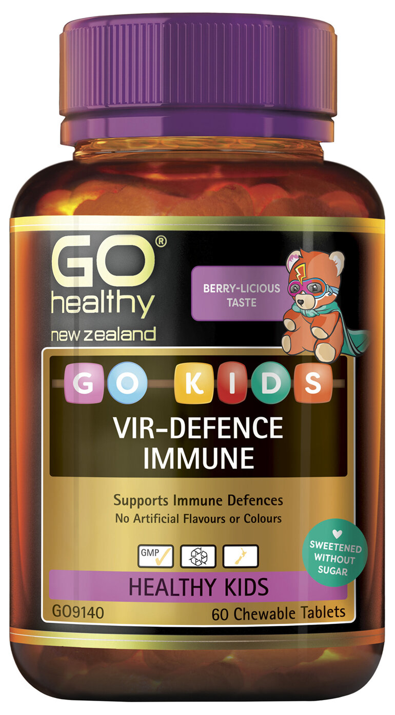 GO Healthy GO Kids Vir-Defence Immune 60 Chew Tabs