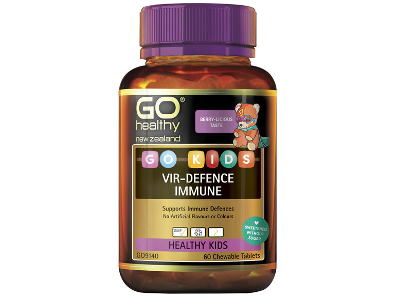 GO Healthy GO Kids VirDefence Immune 60 Chewable Tablets