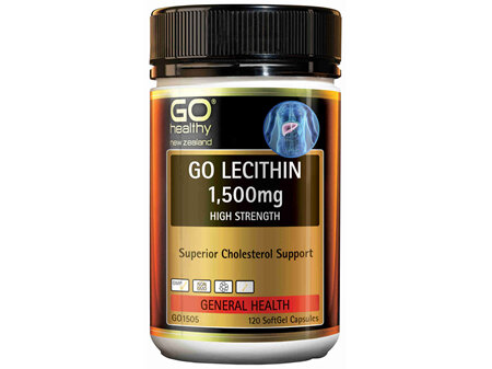 GO Healthy GO Lecithin 1,500mg 120 Caps