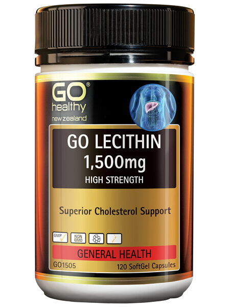 GO Healthy GO Lecithin 1,500mg 120 Caps