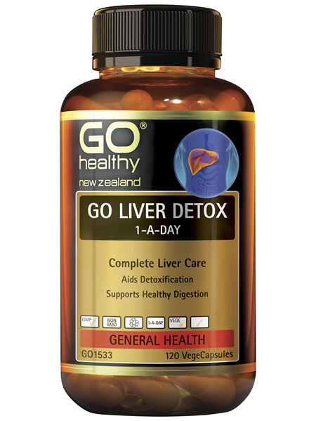 GO Healthy GO Liver Detox 1-A-Day 120 VCaps