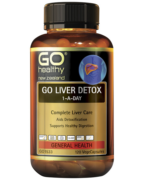 GO Healthy GO Liver Detox 1-A-Day 120 VCaps