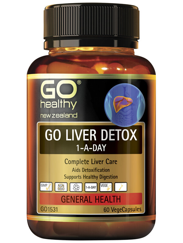 GO Healthy GO Liver Detox 1-A-Day 60 VCaps
