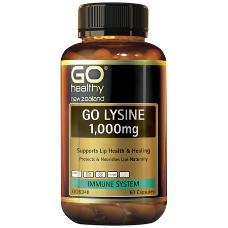 GO Healthy GO Lysine 1,000mg 60 Caps