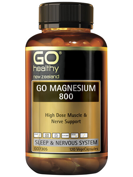 GO Healthy GO Magnesium 800 120 VCaps