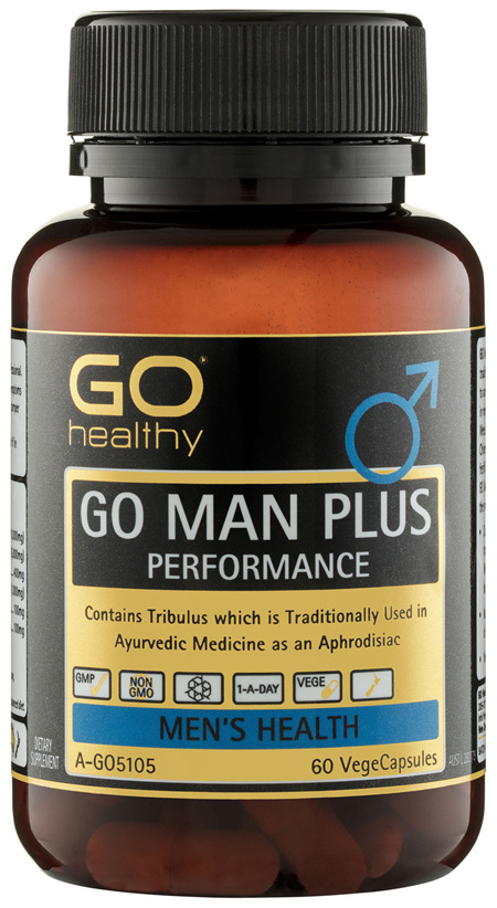 GO Healthy GO Man Plus Performance VegeCapsules 60 Pack