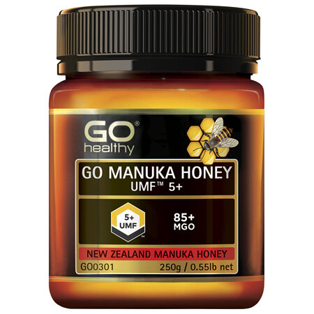 GO Healthy GO Manuka Honey UMF 5+ (MGO 85+) 250gm