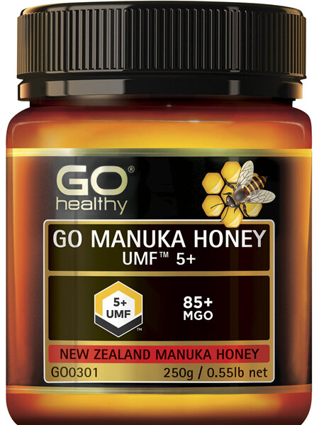 GO Healthy GO Manuka Honey UMF 5+ (MGO 85+) 250gm