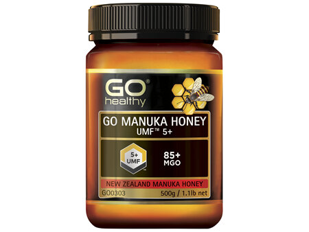 GO Healthy GO Manuka Honey UMF 5+ (MGO 85+) 500gm
