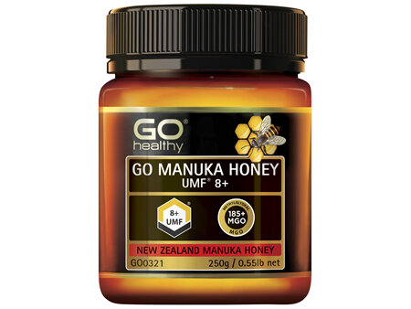 GO Healthy GO Manuka Honey UMF 8+ (MGO 185+) 250g
