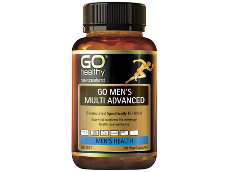 GO Healthy GO Men's Multi Advanced 60 VegeCapsules