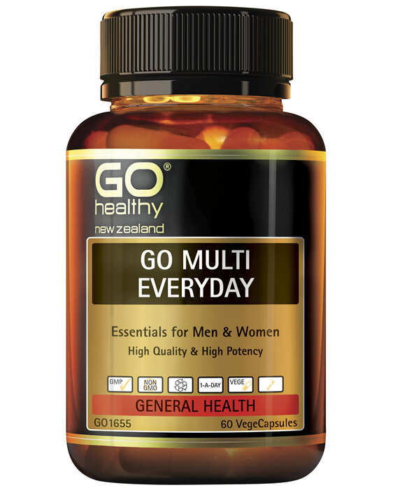 GO Healthy Go Multi Eeveryday 60 VegeCaps