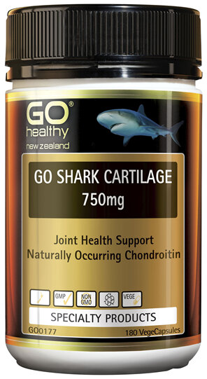 GO Healthy GO Shark Cartilage 750mg 180 Vcaps