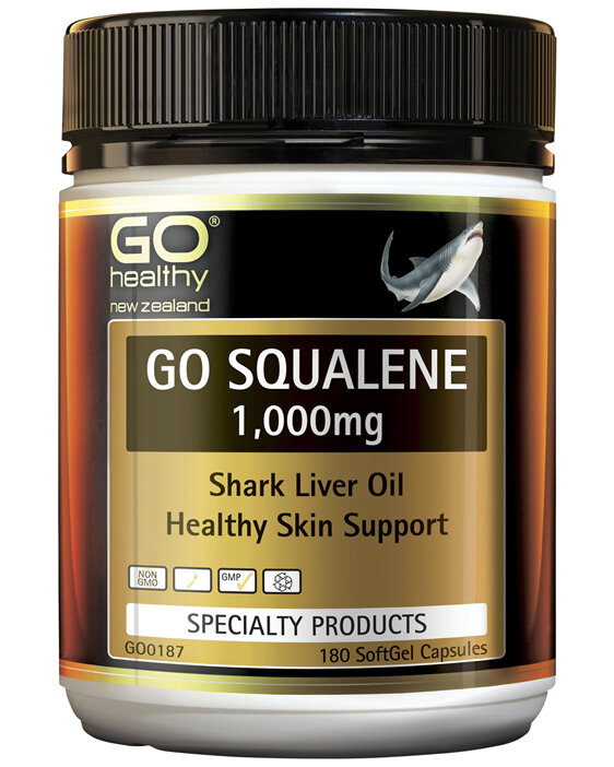 GO Healthy GO Squalene 1,000mg 180 Caps
