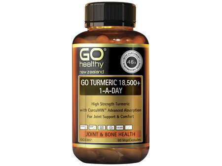 GO Healthy GO Turmeric 18,500+ 1-A-Day 60 VCaps
