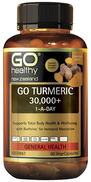 GO Healthy GO Turmeric 30,000+ 1-A-Day 60 VCaps