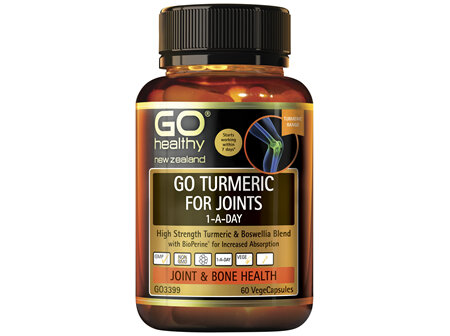 GO Healthy GO Turmeric for Joints 1-A-Day 60 VCaps