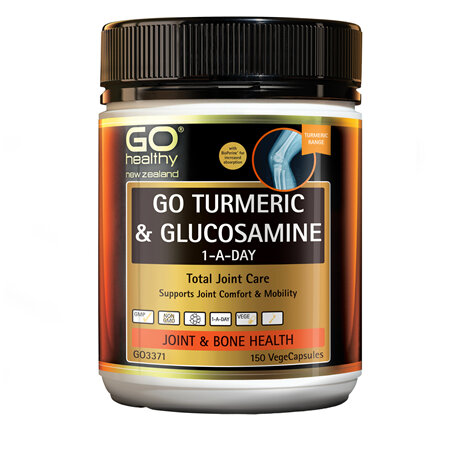 GO Healthy GO Turmeric & Glucosamine 1-A-Day 150 Caps