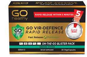GO Healthy GO Vir-Defence Rapid Release 30 VCaps