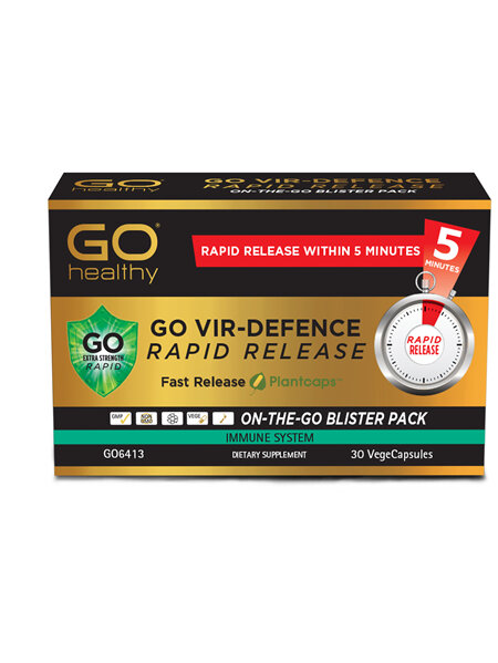 GO Healthy GO Vir-Defence Rapid Release 30 VCaps