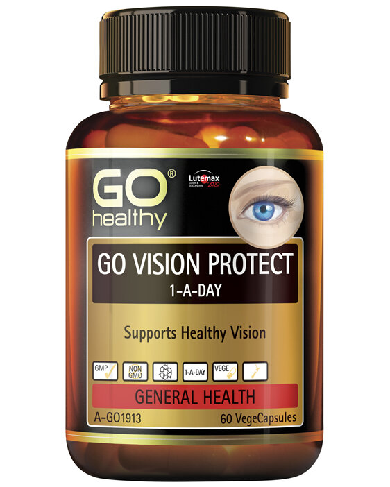 GO Healthy GO Vision Protect 1-A-Day 60 VegeCapsules