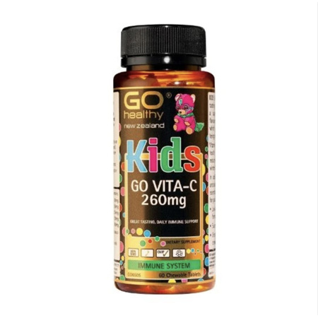 Go Healthy GO Vita-C KIDS 260mg Orange 60 Chew