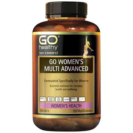 GO Healthy GO Women's Multi Advanced 120 VegeCapsules