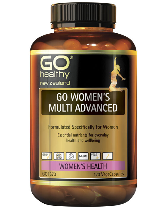 GO Healthy GO Women's Multi Advanced 120 VegeCapsules