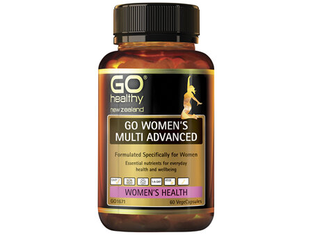 GO Healthy GO Women's Multi Advanced 60 VegeCapsules