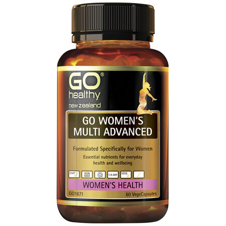 GO Healthy GO Women's Multi Advanced 60 VegeCapsules