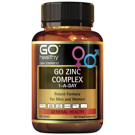 GO Healthy GO Zinc Complex 60 VCaps