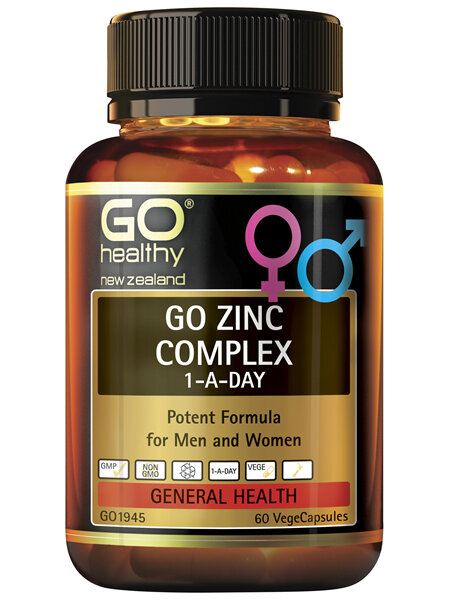GO Healthy GO Zinc Complex 60 VCaps