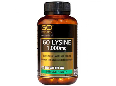 Go Healthy Lysine 1,000mg 60 caps