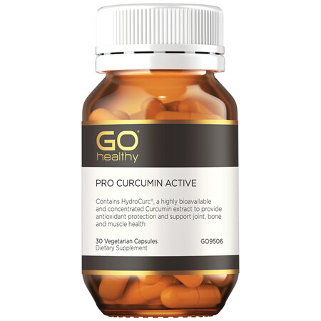 GO Healthy PRO Curcumin Active 30 VegeCapsules